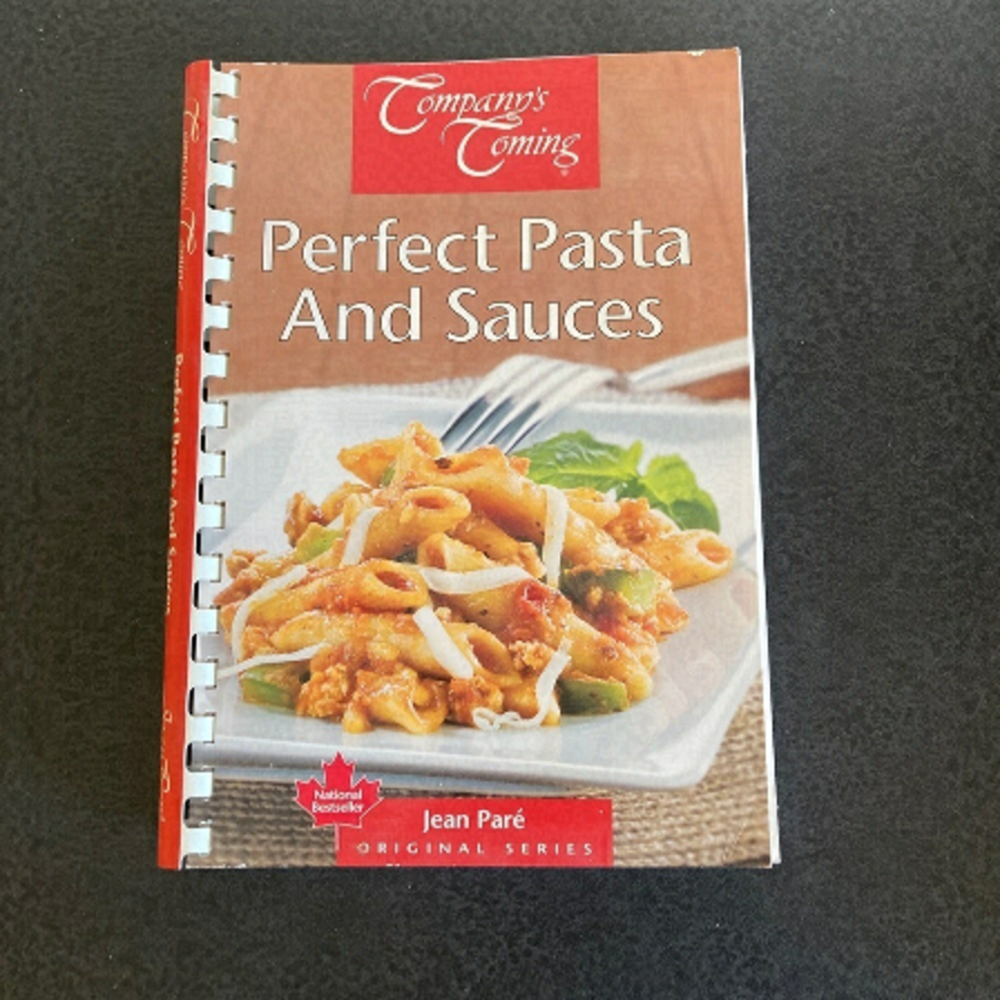Jean Pare Company's Coming Cookbook Perfect Pasta and Sauces Recipes